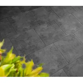 Diephaus Terrassenplatte Ceramia Quarzgrau 60 x 60 x 3 cm