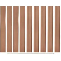 vidaXL Zaunlatte 20 x 170 cm Braun/WPC