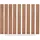 vidaXL Zaunlatte 20 x 170 cm Braun/WPC