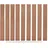 vidaXL Zaunlatte 20 x 170 cm Braun/WPC