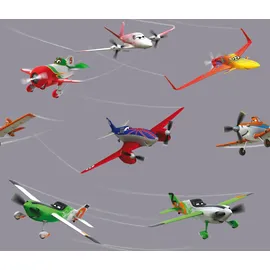 Wirth Kissenbezug Planes Action 40 x 60 cm Grau