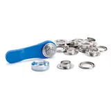 Prym mit Scheiben, Messing 14mm, 10er-Pack