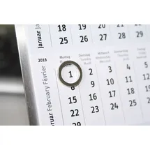 Maul Magnet (Ø x H) 12 mm x 1.5 mm Ring Silber 10 St. 6168396