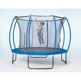 authentic sports & toys Springsafe Trampolin Colours 305 cm inkl. Sicherheitsnetz blau