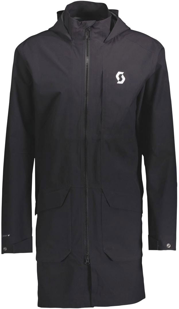 Scott Factory Team, manteau de pluie - Noir/Blanc - M