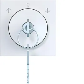 Hager Zentralstück mit Schloss und Tast-/Rast-Funktion WAF1320WG