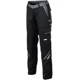 Planam Highline Damen Bundhose schwarz/schiefer/zink
