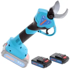 Elektrische Baumschere Wortex Piranha 30-M, Lithium-Ionen Batterie 2 Ah -  Ø max 27mm