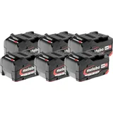 Metabo Li-Power Akkupack 18 V 5,2 Ah 6 Stück