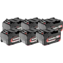 Metabo Li-Power Akkupack 18 V 5,2 Ah 6 Stück