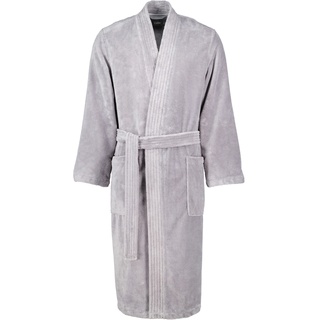 CAWÖ Bademäntel Herren Kimono 800 graphit - 73 L Weiss