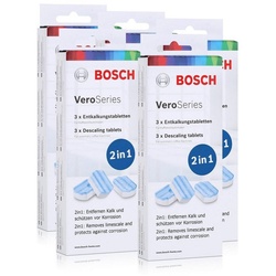 BOSCH 5x Bosch VeroSeries TCZ8002 Entkalkungstabletten 2in1 für Kaffeevollau Entkalker