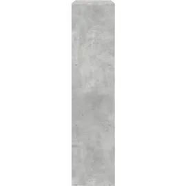 vidaXL Bücherregal 3 Stufen 137,5 x 29 x 103,5 cm Betongrau