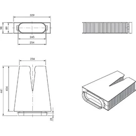 Bora ULBF Luftreinigungsbox flexibel