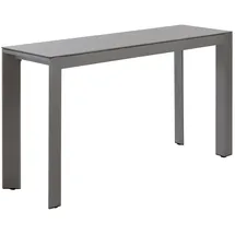 Dehner Chicago Balkontisch 42 x 133,5 x 75 cm Grau 