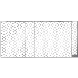 ACO Lichtschachtrost Streckmetall 84 x 40 x 2 cm