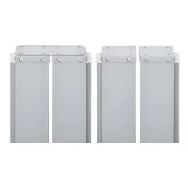 vidaXL Ausziehbare Seitenmarkise 1,4 x 10 m creme