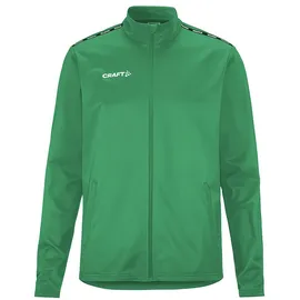 Craft Squad Go Full Zip Jacket M - team green 3XL