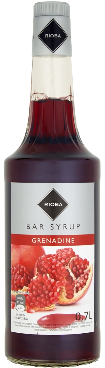 Rioba Bar Sirup Grenadine (700 ml)