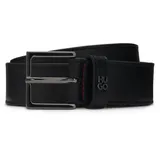 Hugo Gürtel Giove-HU-GO-StG Sz35 Leather Belt W95 Black