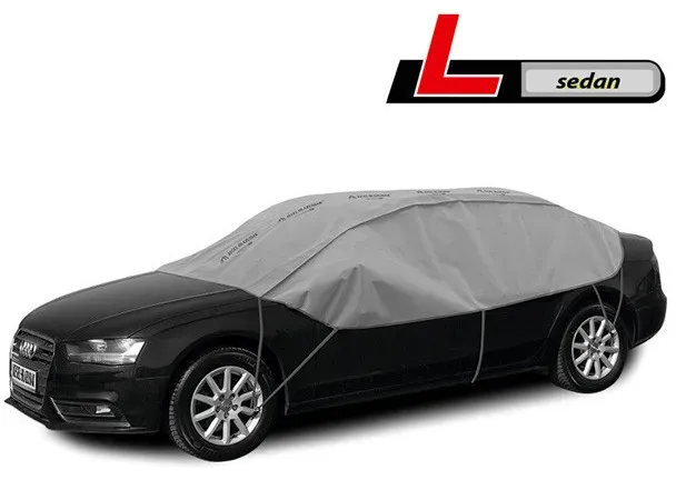 Dach- und Fensterabdeckung Kegel, Serie Optimal, Größe L, grau, für Limousine (280–310 cm)