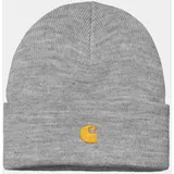 Carhartt WIP Chase Beanie - Grey Heather / Gold