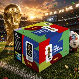 Panini FIFA World Cup 2026 Sticker Collection Box (100) Display