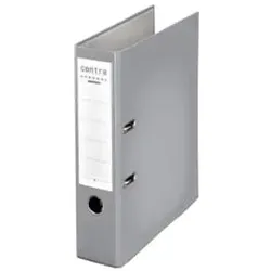 CENTRA Ordner Plastik A4 8cm grau 230138