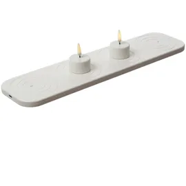 uYuni LED Mini Teelichter 2 St. weiß