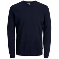 JACK & JONES Basic Knit Pullover Mit V-ausschnitt NavyBlazer / Navy XL