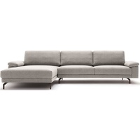 hülsta sofa Ecksofa hs.450 beige|grau 294 cm x 95 cm x 178 cm