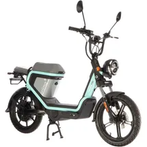 SAXXX Prima E 1000 Watt 45 km/h Grau/Türkis