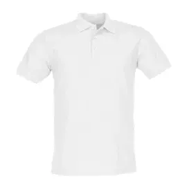 FRUIT OF THE LOOM 65/35 Polo Farbe: weiß 2XL