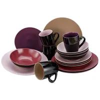 CreaTable Kombiservice 16-teilig VERY BERRY, Mehrfarbig - für 4