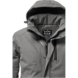 KILLTEC Herren Funktionsjacke mit abzippbarer Kapuze KOW 161 MN JCKT, graumelange, XL,
