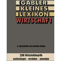 Gabler Verlag Gabler kleines Lexikon Wirtschaft
