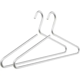 Songmics Kleiderbügelset, Schwarz, Metall, cm, Garderobe, Kleiderbügel