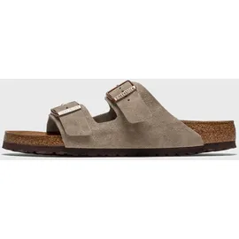 Birkenstock Arizona Weichbettung Veloursleder taupe 45