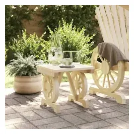 vidaXL Garten-Fußhocker 40 x 36,5 x 38,5 cm Braun