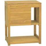 vidaXL Badschrank 60x40x75 cm Massivholz Teak