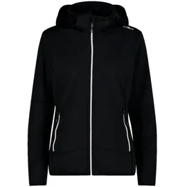 CMP Zip Hood 32a0456 Softshelljacke - Black - XL