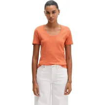 Marc O'Polo T-Shirt aus Slub-Jersey Orange S