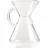 Chemex Kaffee-Karaffe mit Glasgriff, 10 Tassen)