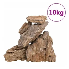 vidaXL Drachensteine 10 kg Mehrfarbig 10-30 cm