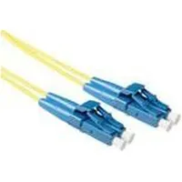 Act 20 meter LSZH Singlemode 9/125 OS2 short boot fiber patch cable duplex with LC connectors