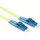Act 20 meter LSZH Singlemode 9/125 OS2 short boot fiber patch cable duplex with LC connectors