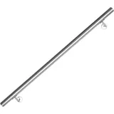 Swanew - Edelstahl Handlauf Treppengeländer Geländer und Handläufe Wandhandlauf Wand Treppe Wandhalterung Innen & Außen 110 cm