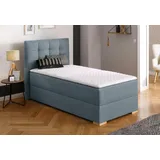 Home Affaire Boxbett »Olivet«, in 4 Farben, 4 Breiten, 2 Matratzenarten, auch in Überlänge 220 cm, blau