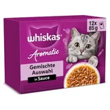 Whiskas Gemischte Auswahl in Sauce 12 x 85 g
