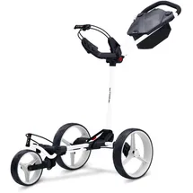 Big MAX Blade Trio 3-Rad Golftrolley Ultra flach 2023 (weiß)